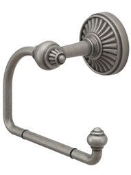 Tuscany Swinging Toilet Paper Holder in Antique Pewter.